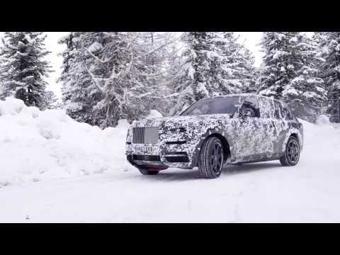 The new Rolls-Royce Cullinan - Testing in extreme conditions