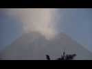 Indonesian residents evacuate after Mount Merapi erupts