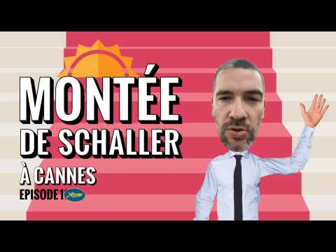 Montée de Schaller à Cannes, avec Augustin Trapenard