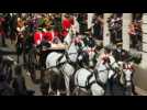Harry and Meghan begin processio in Windsor