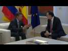 Spain: Rajoy meets with Colombian President Santos