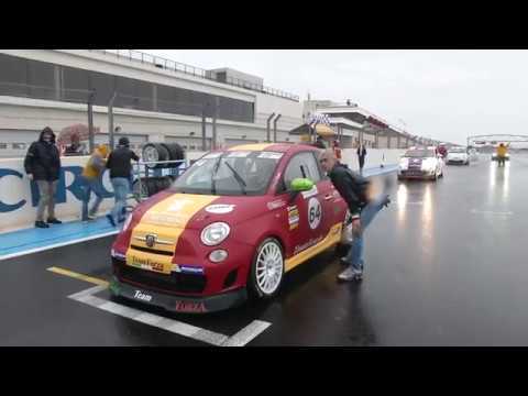 Abarth 124 Rally wins in Spain thrills on the race track for the french weekend in Le Castellet