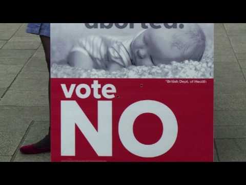 Pro-life campaigners hit the streets ahead of abortion vote