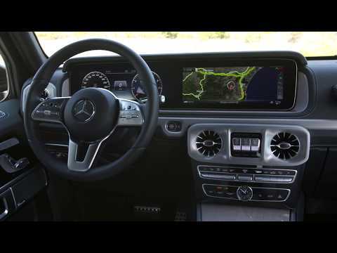 Mercedes-Benz G 500 in Citrine brown magno Interior Design
