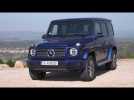 Mercedes-Benz G 500 in Brilliant blue metallic Exterior Design