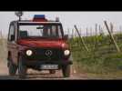 Mercedes Benz 230 G "Fire Service" Cabriolet Driving Video