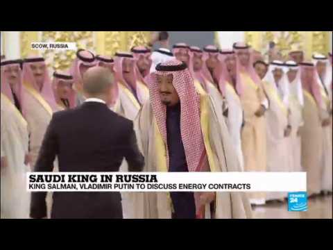 Saudi King Salman meets Vladimir Putin in Russia: "Oil is a giant factor here!"