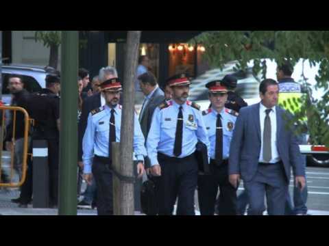 Catalan police chief in court accused of sedition