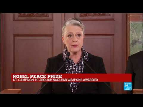 Nobel Peace Prize: International campaign to abolish nuclear weapons awarded