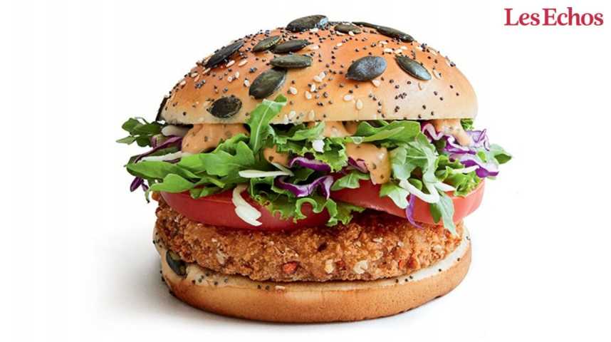Illustration pour la vidéo McDo France lance un burger végétarien