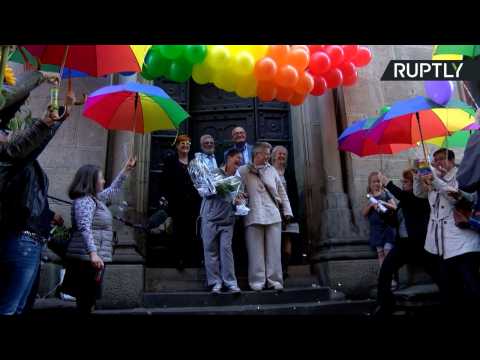 Gay Couples Tie the Knot in Hannover as Equal Marriage Law Takes Effect