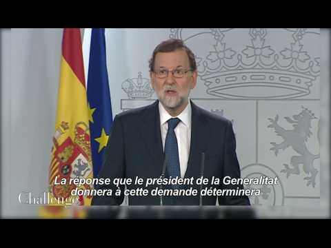 Madrid menace de suspendre l'autonomie de la Catalogne