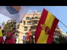 Anti-independence demo in Barcelona on Spain's national day