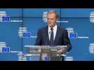 EU's Tusk says reports of Brexit deadlock 'exaggerated' - Label : AFPTV - First images - Category : News