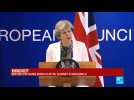 REPLAY -  British Prime Minister Theresa May gives speech at European Union Summit in Brussels