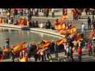 Thousands rally in Madrid in support for Spanish unity