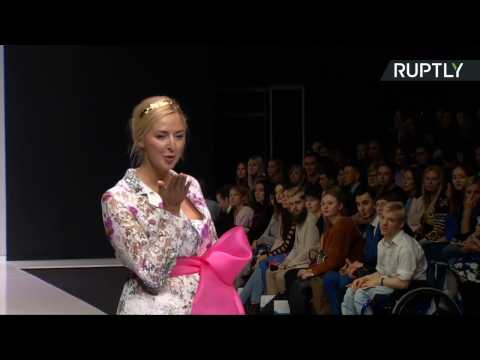 Paralympic Champion Becomes Model at Moscow Fashion Week