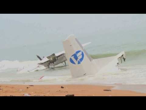 4 die as French army-chartered plane crashes off I.Coast