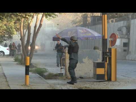 Blast rocks Kabul's diplomatic zone, multiple casualties