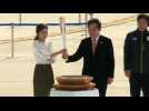 Winter Olympics: Flame arrives in S.Korea for 2018 Games