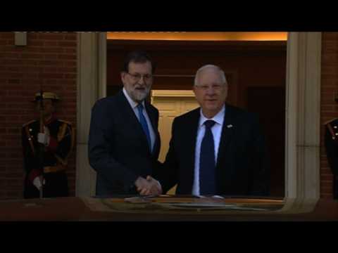 Israel President Reuven Rivlin on state visit to Spain