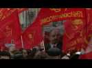 Rally marks anniversary of Russian Revolution
