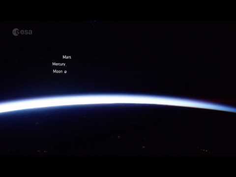 Un magnifique lever de lune filmé depuis la Station spatiale