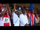 Liberians attend Alexander Cumming's electoral campaign rally - Label : AFPTV - First images - Category : News