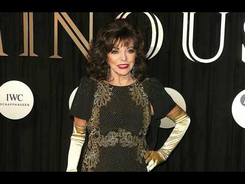 Joan Collins hid in a wardrobe to escape producer's advances