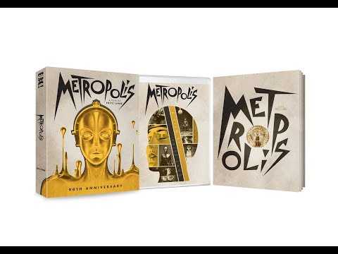 Fritz Lang’s silent, sci-fi masterpiece: METROPOLIS 90th Anniversary Limited Edition Boxed Set