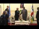 UN chief arrives for visit in strife-torn C. Africa - Label : AFPTV - First images - Category : News
