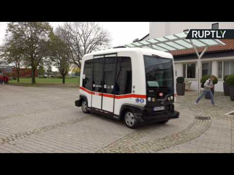 Germany’s First-Ever Driverless Bus Hits the Road in Bavaria