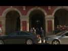 Barcelona: Carles Puigdemont arrives at the Parliament - Label : AFPTV - First images - Category : News