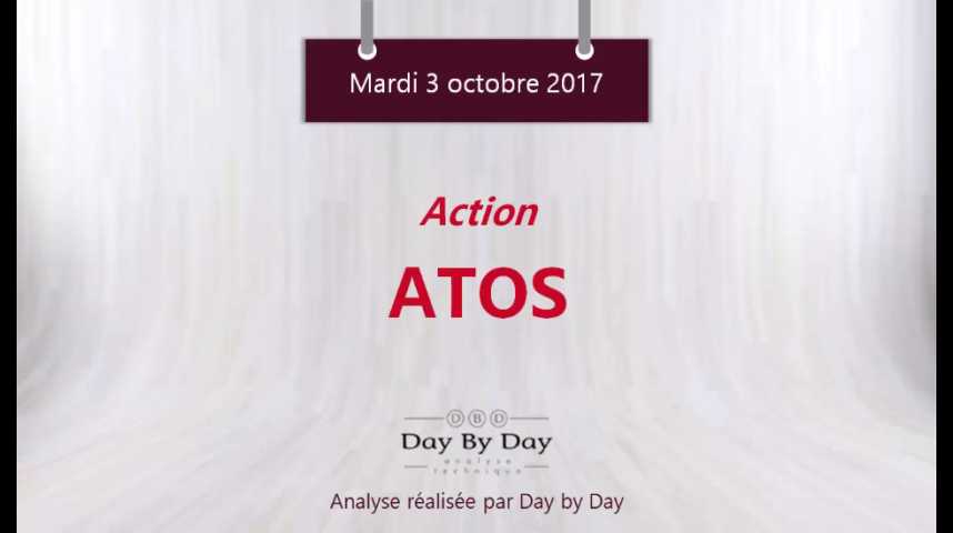 Illustration pour la vidéo Action Atos : sortie d'un triangle ascendant - Flash analyse IG 03.10.2017