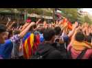 Catalonia: Demonstration outside ruling party HQ