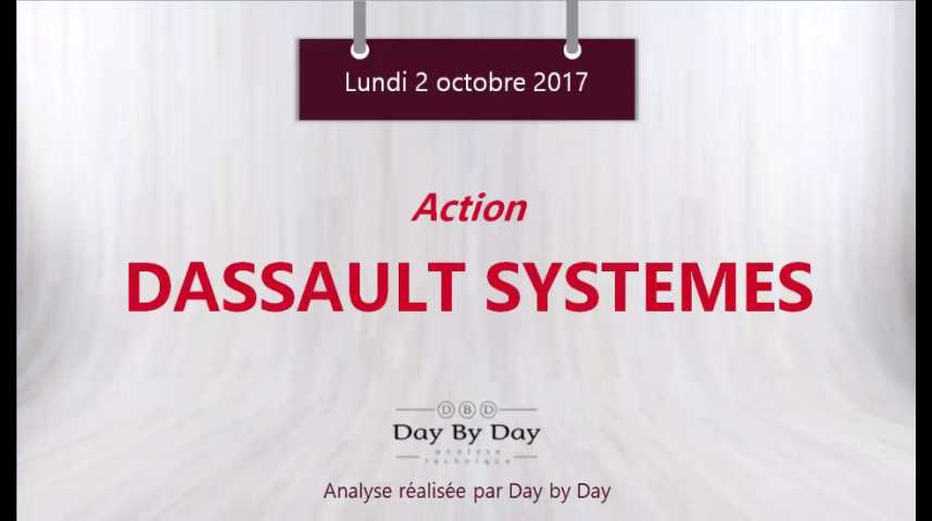 Illustration pour la vidéo Action Dassault Systemes : à l'assaut du plus haut historique - Flash analyse IG 02.10.2017
