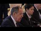 Russian FM meets OSCE Secretary General Thomas Greminger - Label : AFPTV - First images - Category : News