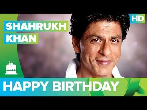 Happy Birthday to the Blockbuster King Shah Rukh Khan!