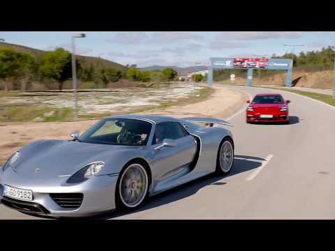 Porsche 918 Spyder & Panamera Turbo S E-Hybrid Sport Turismo in Carmine Red Hybrid Trackdays