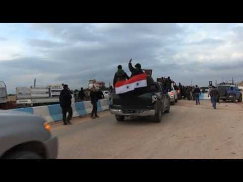 Syria regime sends fighters to face Turkey in Afrin region