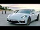 Porsche Panamera Turbo S E-Hybrid Sport Turismo in Carrara White Metallic Design Hybrid Trackdays