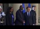 France's Macron meets with new Liberia President Weah - Label : AFPTV - First images - Category : News