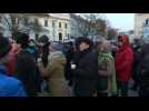 Bratislava: demonstration following murder of journalist - Label : AFPTV - First images - Category : News