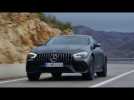 The new Mercedes AMG GT 63 S 4MATIC+ 4 Door Coupe Driving Video