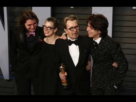 Gary Oldman defended by son