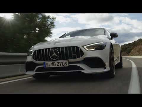 The all new Mercedes-AMG GT 53 4MATIC+ 4-Door Coupe Driving Video