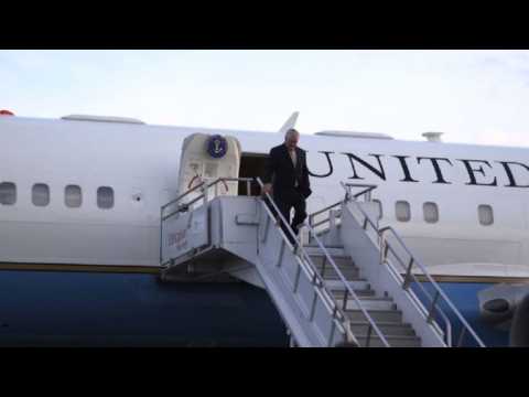 US Secretary of State Rex Tillerson arrives in Ethiopia