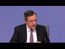 ECB's Draghi warns of 'rising protectionism' risks - Label : AFPTV - First images - Category : Business