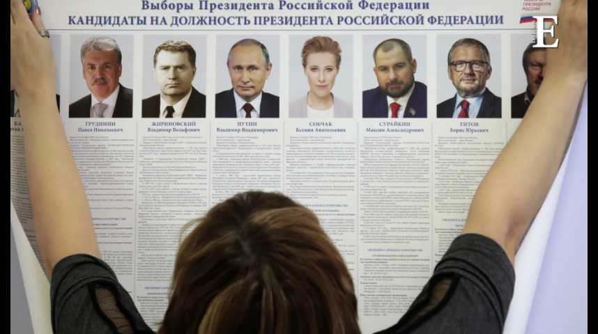 Illustration pour la vidéo Quels sont les enjeux de l'élection présidentielle en Russie ?