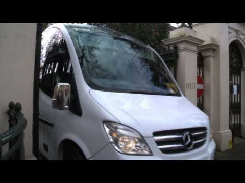 Expelled Russian diplomats leaving London embassy